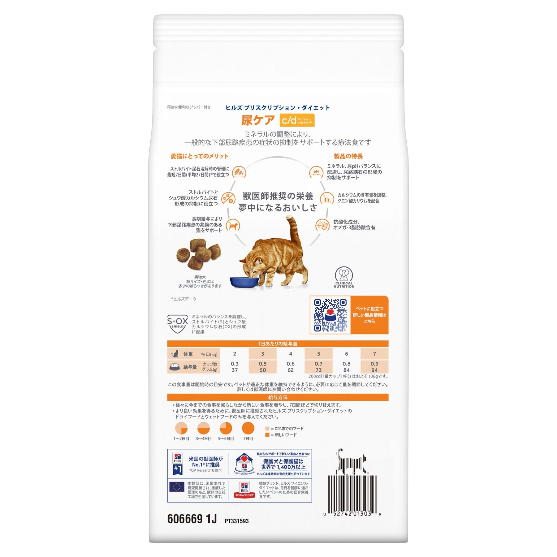 c/d シーディー マルチケア 猫用〈尿ケア〉 フィッシュ入り 特別療法食（ヒルズ プリスクリプション・ダイエット ）